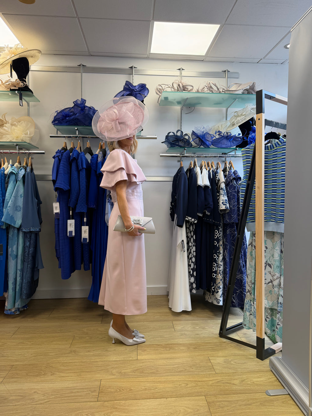 Anoola D470 Pink Occasion Dress