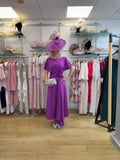 John Charles 66782A Violet Mother of the Bride Dress | Designer Occasion Wear UK