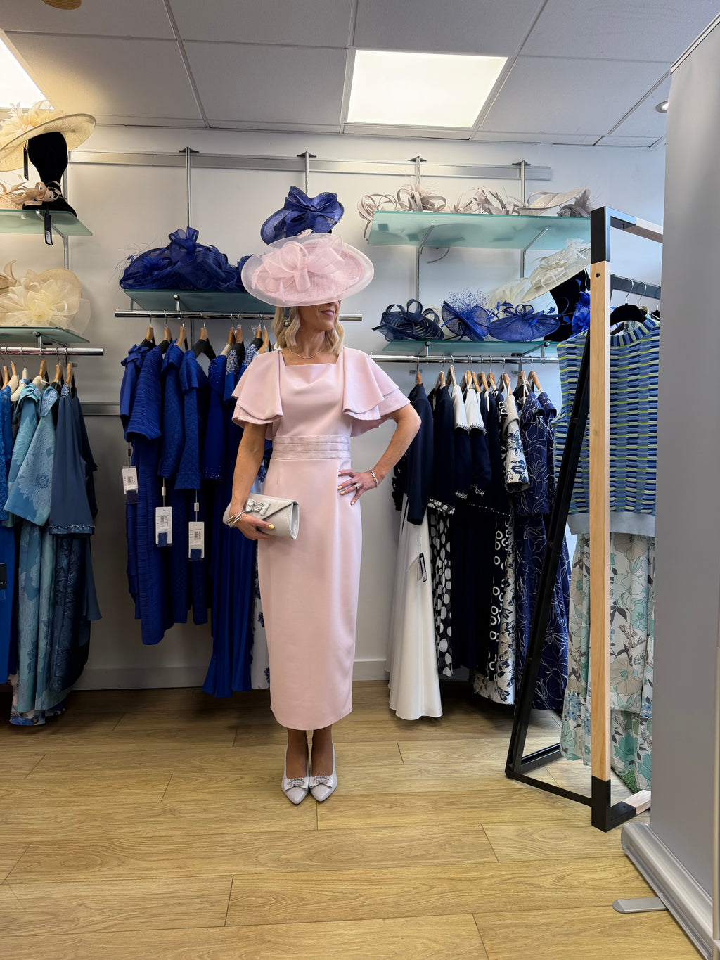 Anoola D470 Pink Occasion Dress