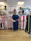 John Charles 66788 Navy Mother of the Bride Dress | Elegant Designer Occasion Wear UK